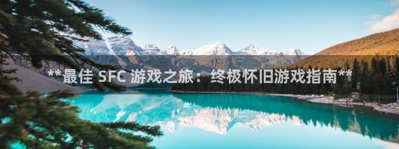 顺盈娱乐主管十7O777：**最佳 SFC 游戏之旅：终极怀旧游戏指南**